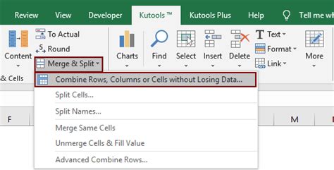 Excel Merge Rows Without Losing Data