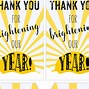 Image result for Thanks for Brightening My Year Tag