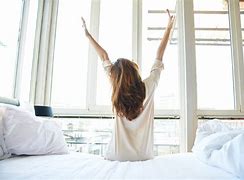 Image result for Low Resolution Photo of Person Waking Up in the Morning