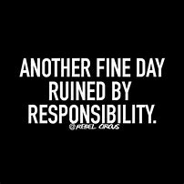 Image result for Funny Responsibility Quotes