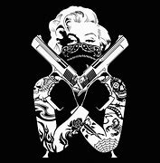 Image result for Gangsta Skull Drawings