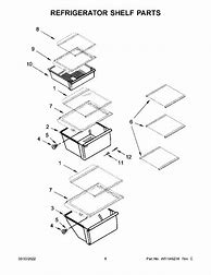 Image result for Whirlpool Refrigerator Interior Partsmodelwrs325sdh