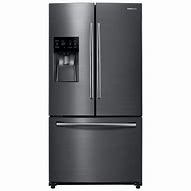 Image result for black refrigerator with ice maker