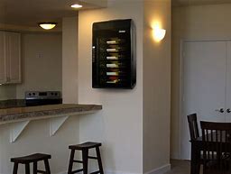 Image result for Built in Wine Fridge in Kitchen