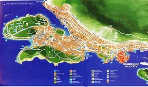 Image result for Dubrovnik Croatia Map