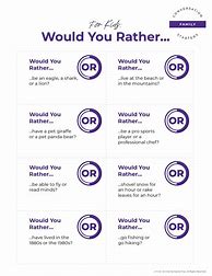 Image result for Would You Rather Game Questions