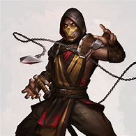 Image result for Mortal Kombat Scorpion Mask