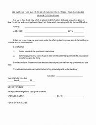 Image result for Senior Citizen Self Declaration Form