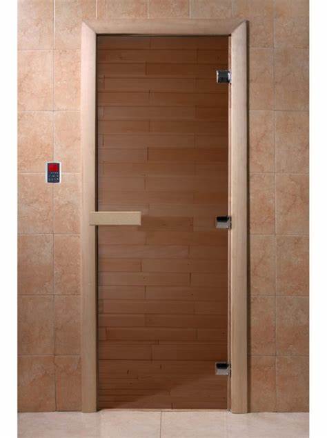 Стеклянные двери для бани: достоинства и недостатки