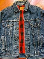 Image result for Flannel Lined Denim Jacket