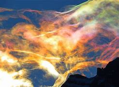 Image result for Rainbow Clouds Fire Sunset