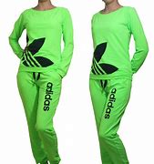 Image result for Neon Green Adidas Tracksuit