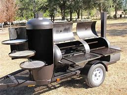 Image result for BBQ Trailer Smoker Grills