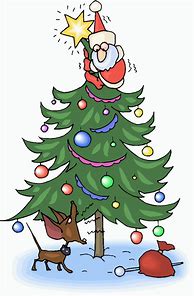 Image result for Funny Cartoon Christmas Tree