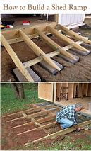 Image result for Making a Shed Ramp