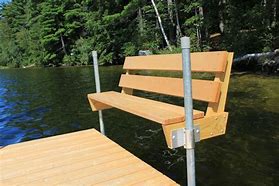 Image result for DIY Dock Bench Designs