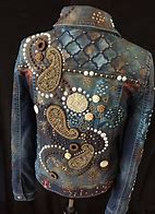 Image result for Decorated Jean Jackets