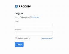 Image result for Log in to Prodigy