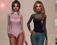 Image result for Sims 4 Bodysuit CC