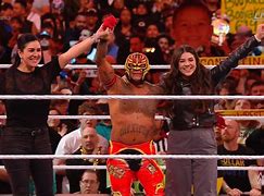 Image result for Rey Mysterio defeats Dominik at WrestleMania 39