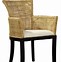Image result for Wicker Seat Dining Chairs