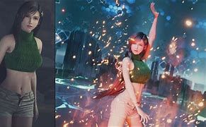 Image result for FF7 Remake Yuffie Mods