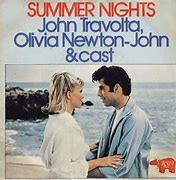 Image result for Summer Nights John Travolta Olivia Newton