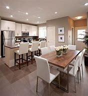 Image result for Peninsula Kitchen with Open Concept Dining Room