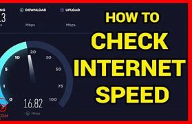 Image result for How to Check My Speed of Internet Connection