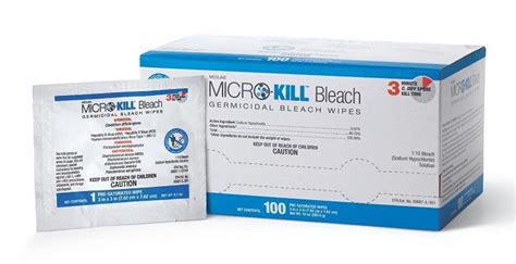 MedLine Micro Kill Bleach Germicidal Bleach Wipes   MSC351420ANZ  