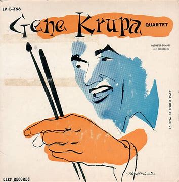 Image result for gene krupa quartet clef