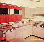 Image result for Vintage Pink Kitchen