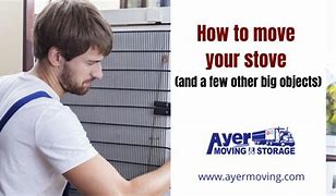 Image result for How to Move a Stove by Yourself