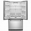 Image result for KitchenAid White Refrigerator Bottom Freezer