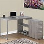 Image result for L-shaped Computer Desk with Storage