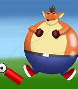 Image result for Crash Bandicoot Fat
