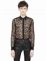 Image result for Lace Shirt for Men