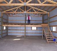 Image result for 30X40 Pole Barn Interiors
