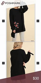 Image result for Roses Embroidered Sweater
