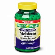 Image result for Melatonin, 10 Mg, 60 Vegetarian Tablets, 2 Bottles