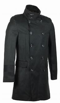 Image result for High Collar Coat
