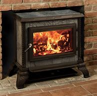 Image result for Stone Hearth Wood Stove