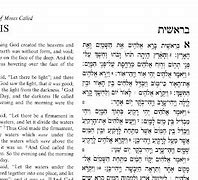 Image result for Hebrew and English Bible