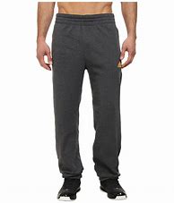Image result for Men's Black Adidas Cotton Sweatpants