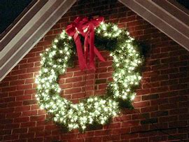 Image result for Three Posts%E2%84%A2 Crestwood 30%22 Lighted Wreath In Brown%2FGreen%2FRed %7C Size 30.0 H X 30.0 W X 6.0 D In %7C B000666059