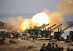 Image result for North Korea Artillery Live-Fire Demo