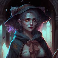 Image result for Female Wizard Pencil Drawing