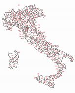 Image result for Italy Districts Map