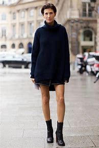 Image result for How to Wear Oversized Sweater