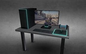 Image result for Simple Gaming Desk